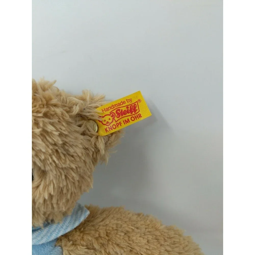 Steiff Musical Baby Teddy Bear‎ Plush Pull String Lovely Toy Lullaby Boy VTG